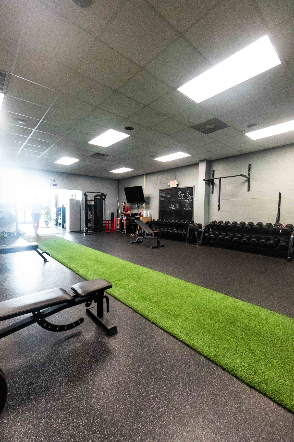 Neighborhood Gym Inside View